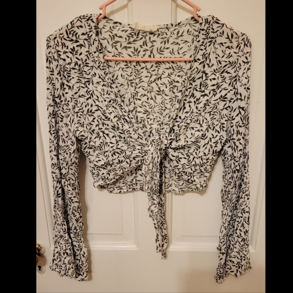 Peach Love Tied Top - Picture 1 of 2